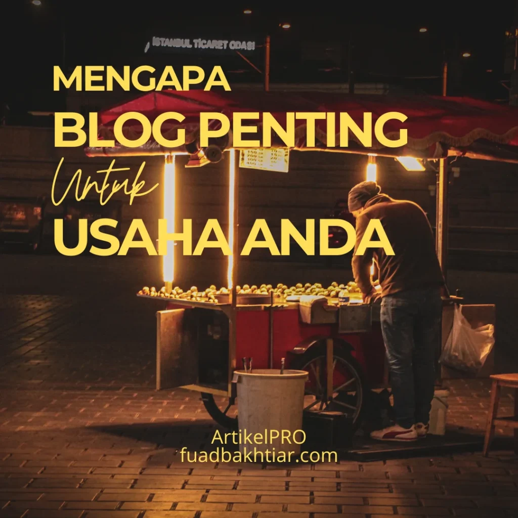 Blog Penting untuk Bisnis UMKM